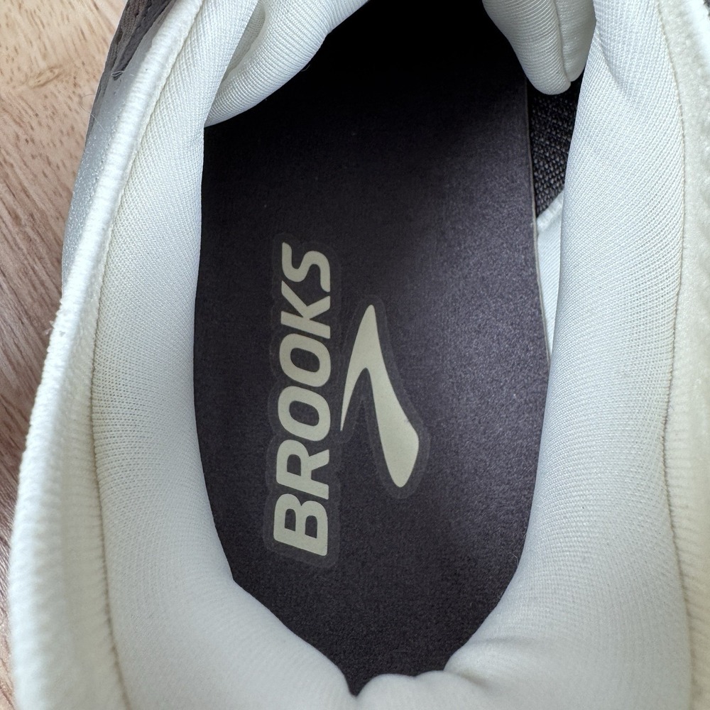 Brooks Glycerin 23 Mens 11 D Coconut Bleached Sand Grey Road Running Shoes - Picture 11 of 12